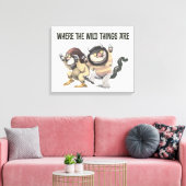 Toile Où sont les choses sauvages | Deux choses sauvages (Insitu(Salon))