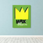 Toile Où sont les choses sauvages | Max. & Couronne (Insitu (Plancher de Bois))