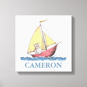 Toile Où sont les choses sauvages   Max Voile