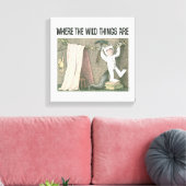 Toile Où Sont Les Choses Sauvages | Scène 1 (Insitu(Salon))