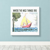 Toile Où Sont Les Choses Sauvages | Scène 5 (Insitu (Plancher de Bois))