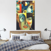 Toile Où vivent les idées (Insitu(Chambre))