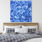 Toile Oublie-moi pas Motif de fleurs (Insitu(Chambre))