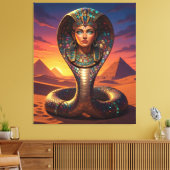 Toile Oudjat – Déesse cobra égyptienne´7 (Insitu(Salon))