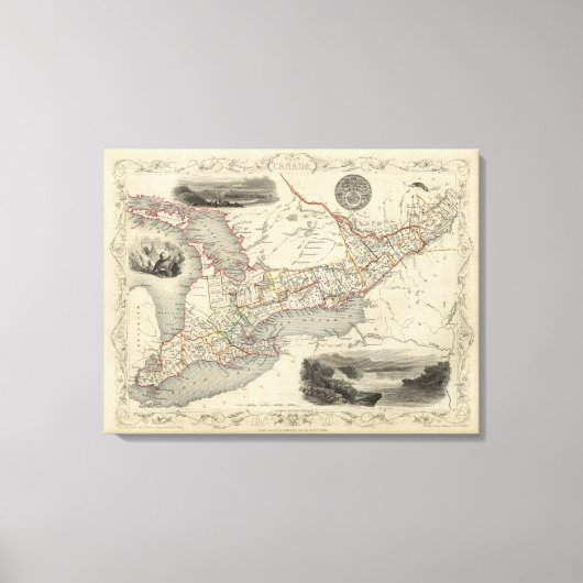 Toile Ouest du Canada (Recto)