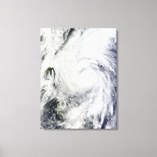 Toile Ouragan Chaba en mer philippine