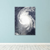 Toile Ouragan Igor dans l'océan Atlantique (Insitu (Plancher de Bois))