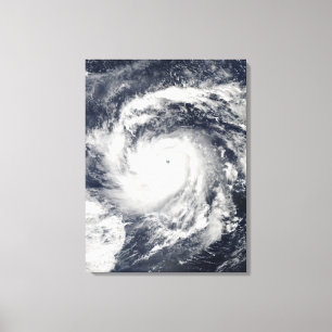 Toile Ouragan Nida dans l'océan pacifique