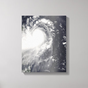 Toile Ouragan Nuri approchant les îles philippines