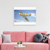 Toile Ouragan RAF en vol (Insitu(Salon))