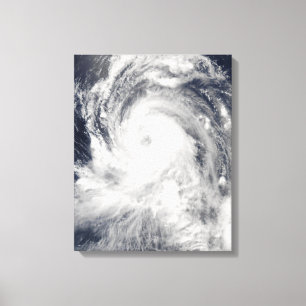 Toile Ouragan Tingting au-dessus du Marianne du nord