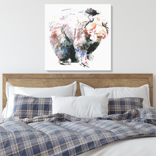 Toile Ours (Insitu(Chambre))