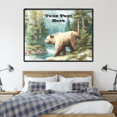 Toile Ours Brun (Insitu(Chambre))