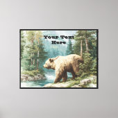 Toile Ours Brun (Recto)