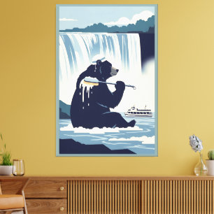 Toile Ours Cool