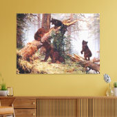 Toile Ours dans les bois (Insitu(Salon))