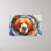 TOILE OURS DANS L'ESPACE-9 (Recto)
