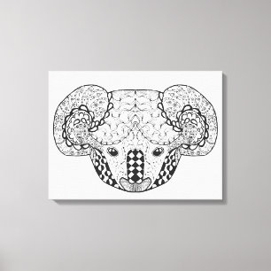 Toile Ours de koala inspiré 6