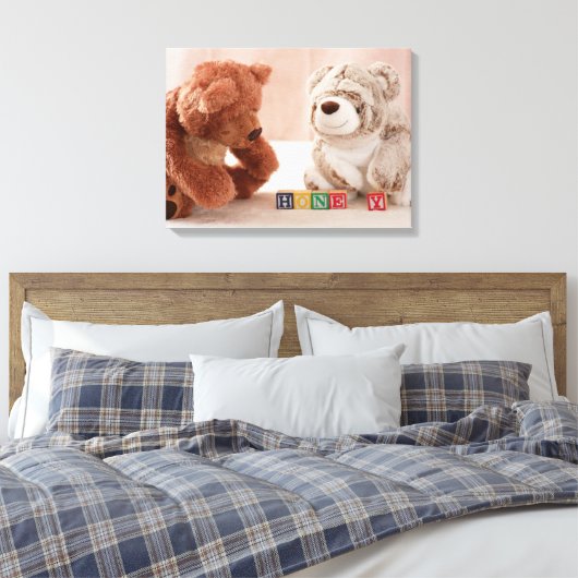 Toile Ours de miel (Insitu(Chambre))