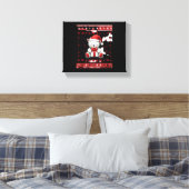 Toile Ours de Noël Noël (5) (Insitu(Chambre))