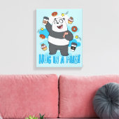 Toile Ours de Panda - Enferré dans une Mug ! (Insitu(Salon))