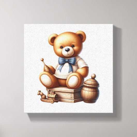 Toile Ours en peluche (Recto)