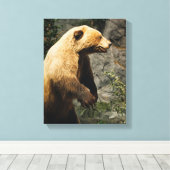 Toile Ours fier (Insitu (Plancher de Bois))