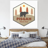 Toile Ours forestier national de Pisgah (Insitu(Chambre))