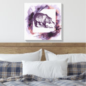 Toile Ours grizzli (Insitu(Chambre))