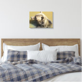 Toile Ours grizzly (Insitu(Chambre))