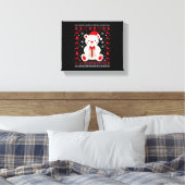 Toile Ours Noël Noël (1) (Insitu(Chambre))