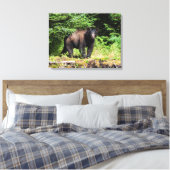 Toile Ours noir Alpha (Insitu(Chambre))