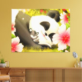 Toile Ours Panda (Insitu(Salon))