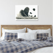 Toile Ours panda (Insitu(Chambre))