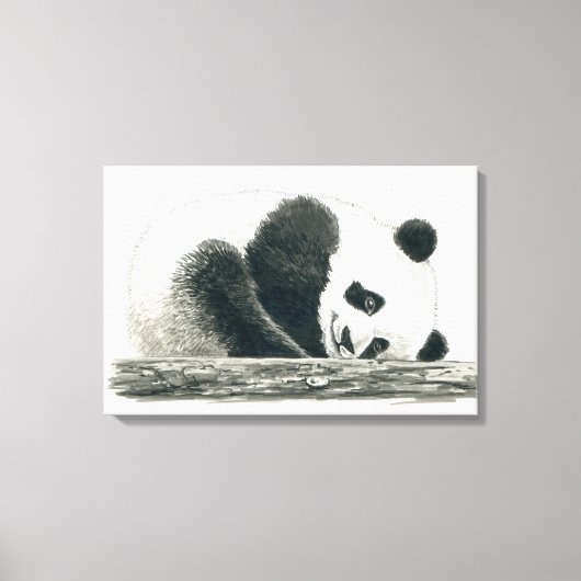 Toile Ours panda (Recto)