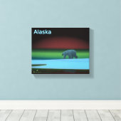 Toile Ours polaire (Insitu (Plancher de Bois))