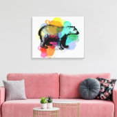 Toile Ours polaire (Insitu(Salon))