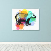 Toile Ours polaire (Insitu (Plancher de Bois))