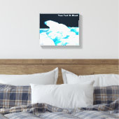 Toile Ours Polaire Sur Glace (Insitu(Chambre))