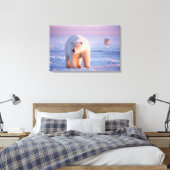 Toile ours polaire, Ursus maritimus (Insitu(Chambre))