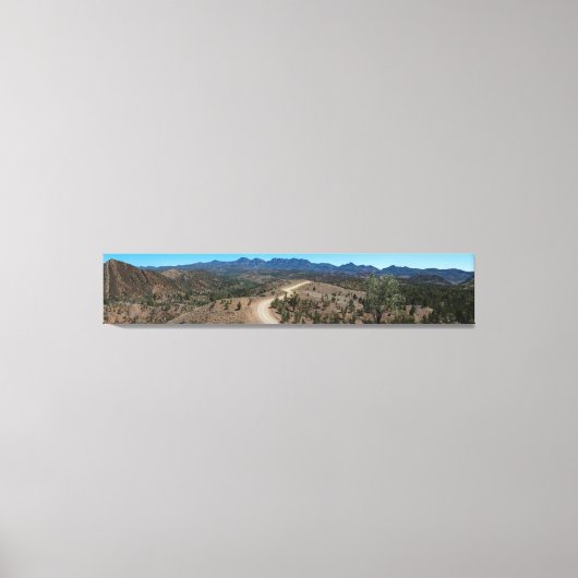 Toile Outback Australia Gorge Paysage Panorama (Recto)