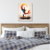 Toile ouvert au coeur (Insitu(Chambre))