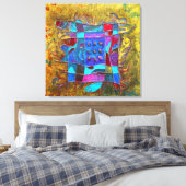 Toile "Ouverture de l'or" par Paul Buică (Insitu(Chambre))