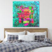 Toile "Ouverture Turquoise" par Paul Buică (Insitu(Chambre))