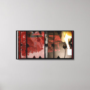 Toile Ouvrir le travail sur Open Red 3 Canvas Photomonta