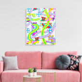 Toile Overlapped with Curves (Insitu(Salon))