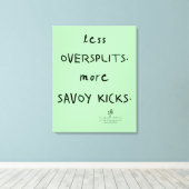 Toile Oversplits vs Savoy Kicks Celadon (Insitu (Plancher de Bois))