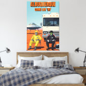 Toile OVNI cool d'Albuquerque (Insitu(Chambre))