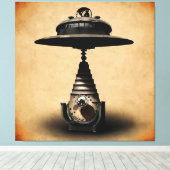 Toile OVNI russe (Insitu (Plancher de Bois))