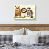 TOILE OWLS DANS UNE VOIE (Insitu(Chambre))
